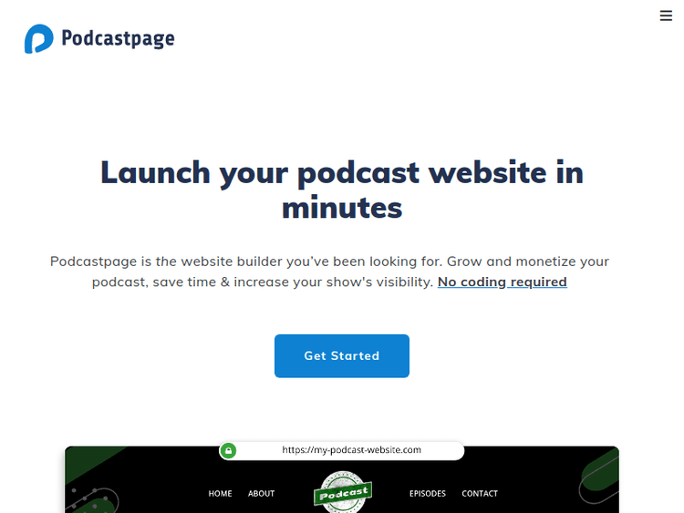 Podcastpage