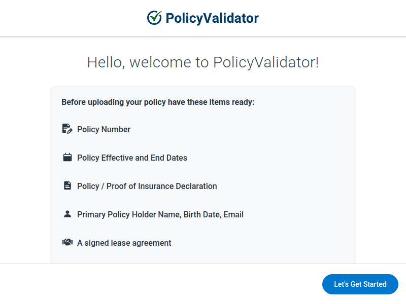 Policyvalidator