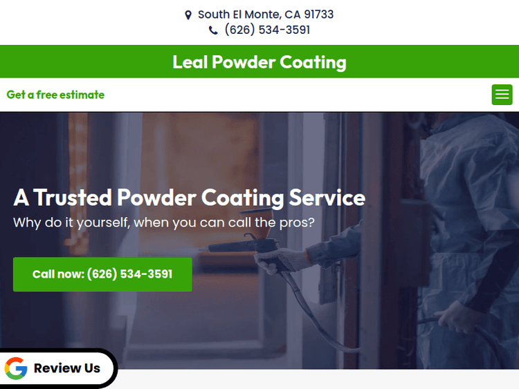 Powdercoatingservicesouthelmonteca