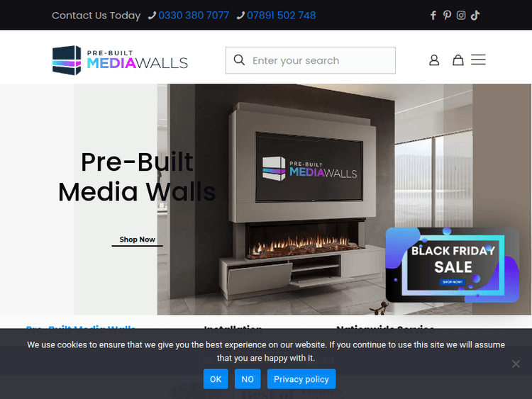 Prebuiltmediawalls