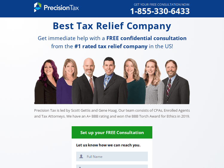 Precisiontaxrelief