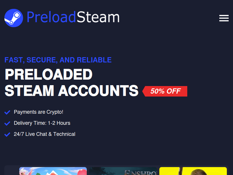 Preloadsteam