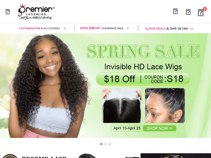 Premierlacewigs