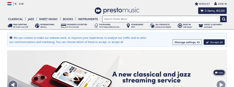 Prestomusic