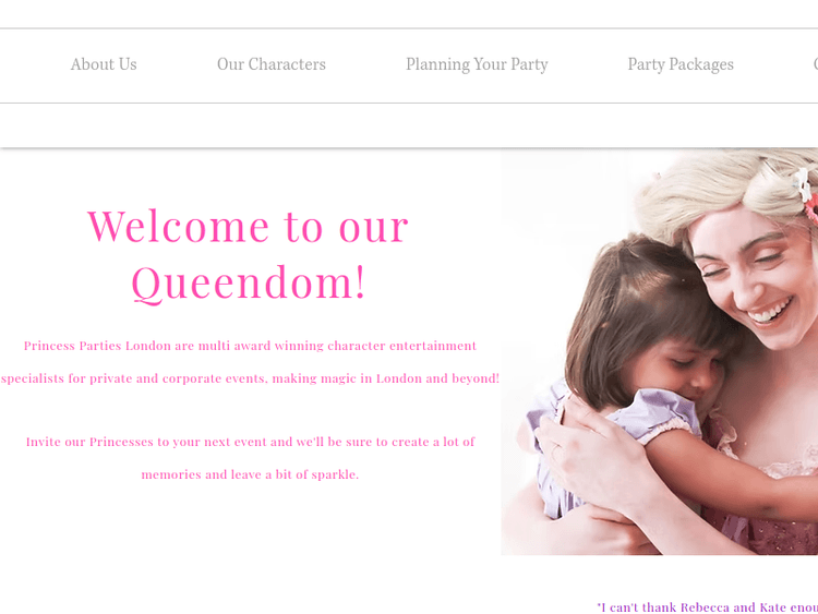 Princesspartieslondon