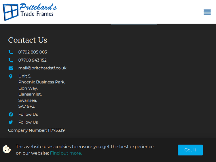 Pritchardstradeframes