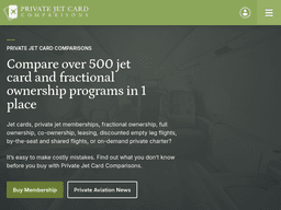 Privatejetcardcomparisons