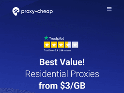 Proxy-cheap