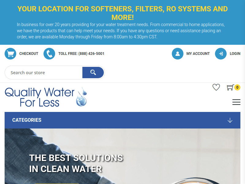 Qualitywaterforless