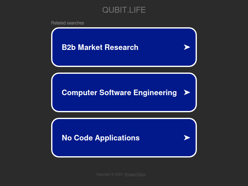 Qubit