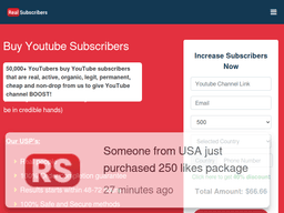 Realsubscribers
