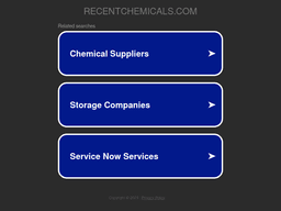 Recentchemicals