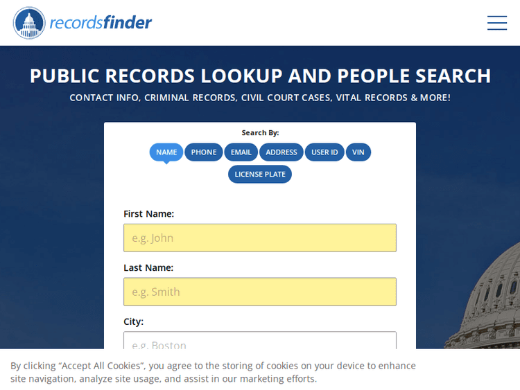 Recordsfinder