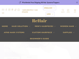 Rehairsystem