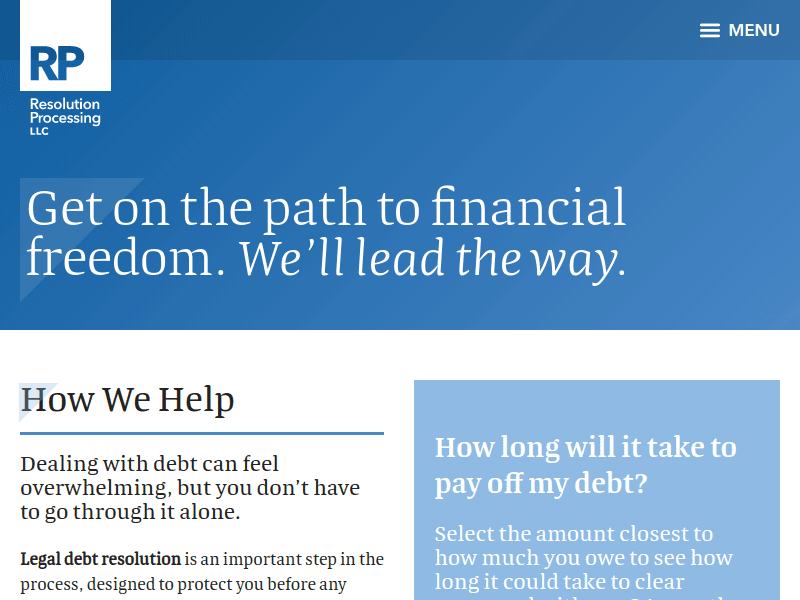 Resolutionprocessing