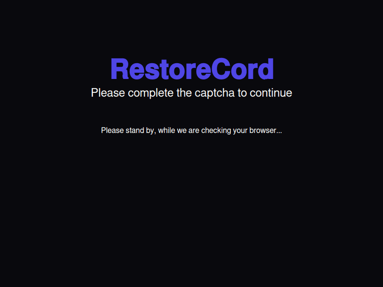 Restorecord