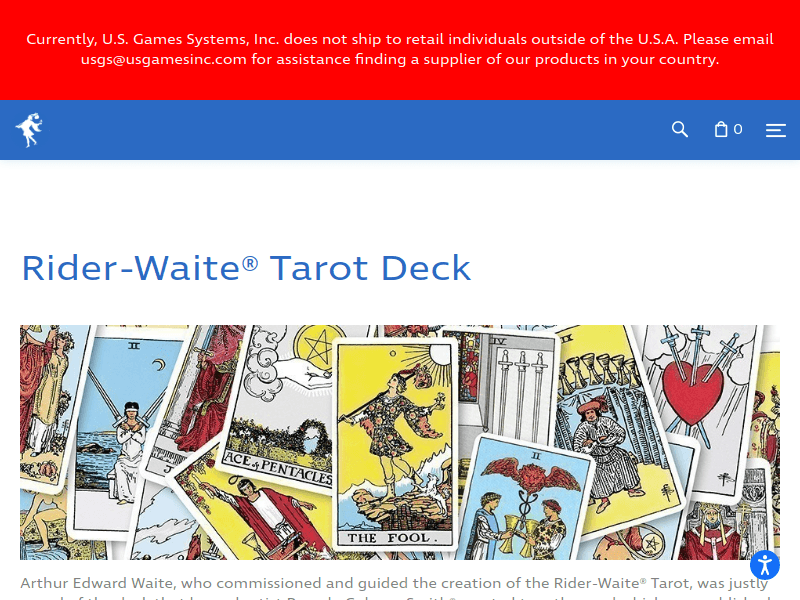 Riderwaitetarotdecks