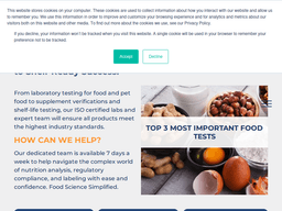 Rlfoodtestinglaboratory