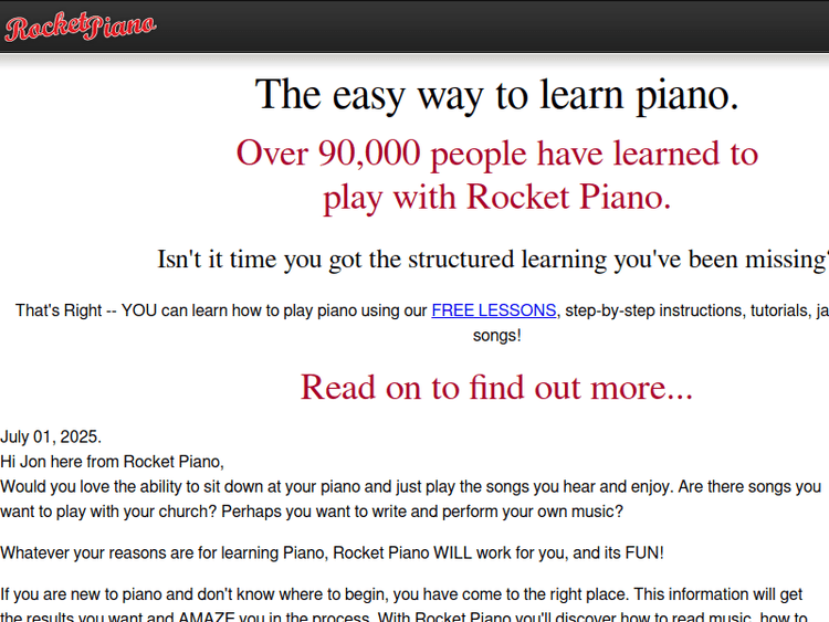 Rocketpiano