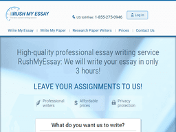 Rushmyessay