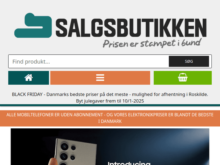 Salgsbutikken