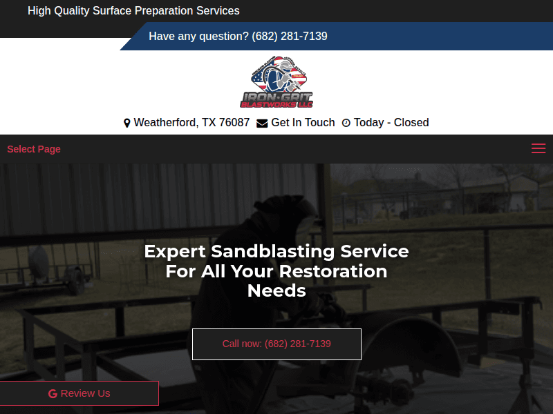 Sandblasting-tx