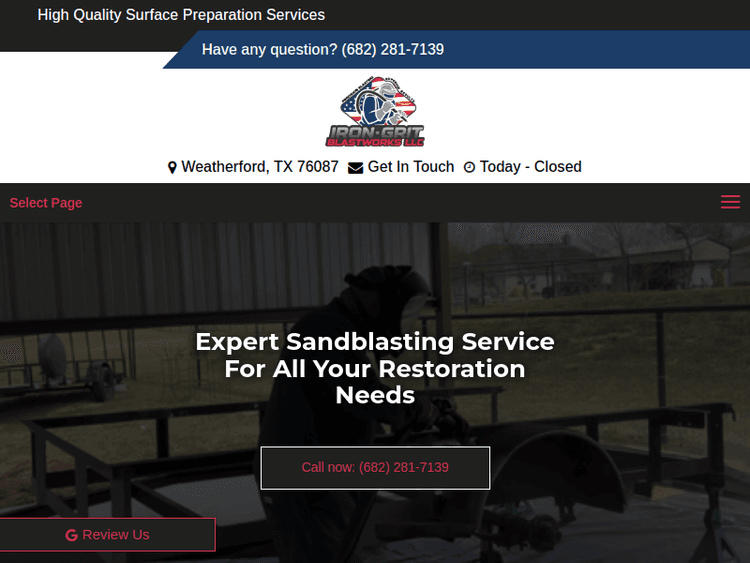 Sandblasting-tx