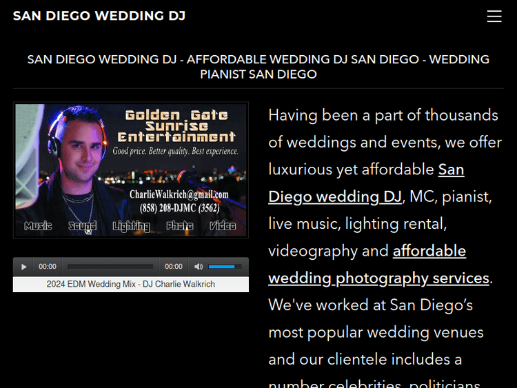 Sandiegoweddingdjmc