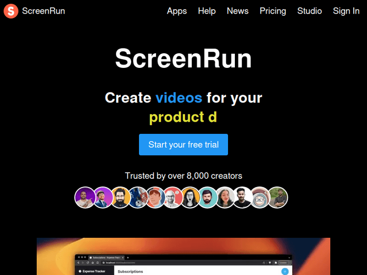 Screenrun