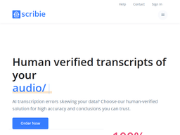 Scribie