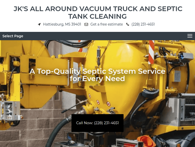 Septicsystemservicehattiesburgms