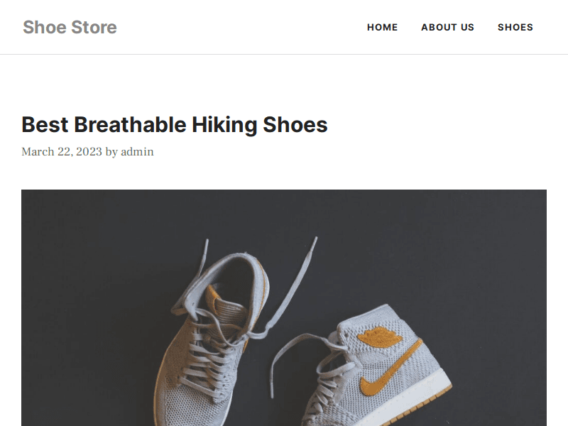 Shoe-store
