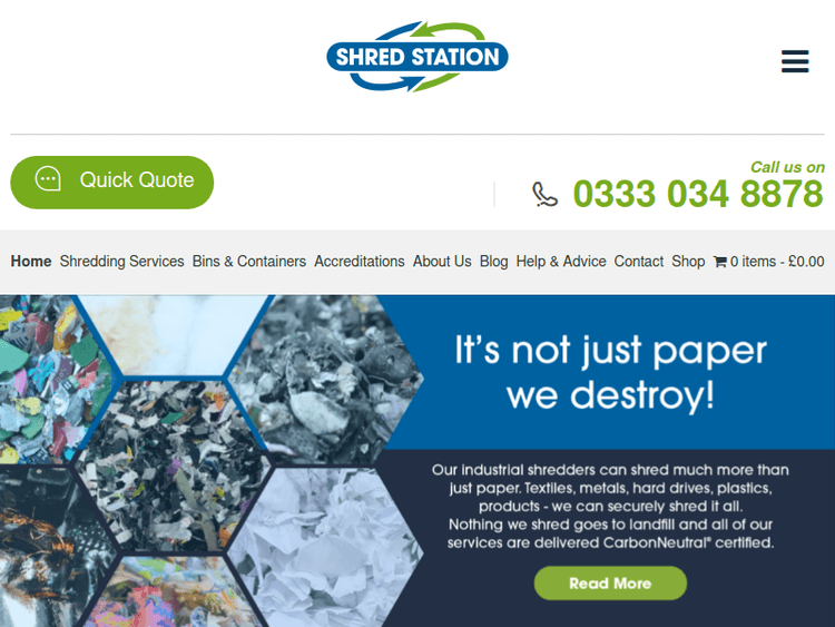 Shredstation