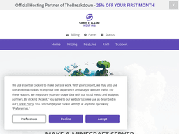 Simplegamehosting