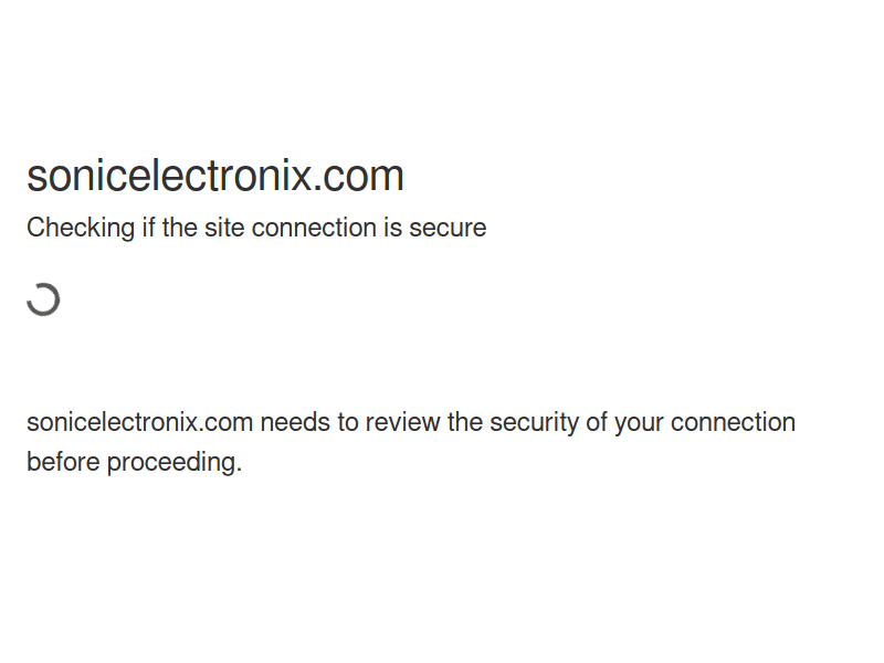 Sonicelectronix