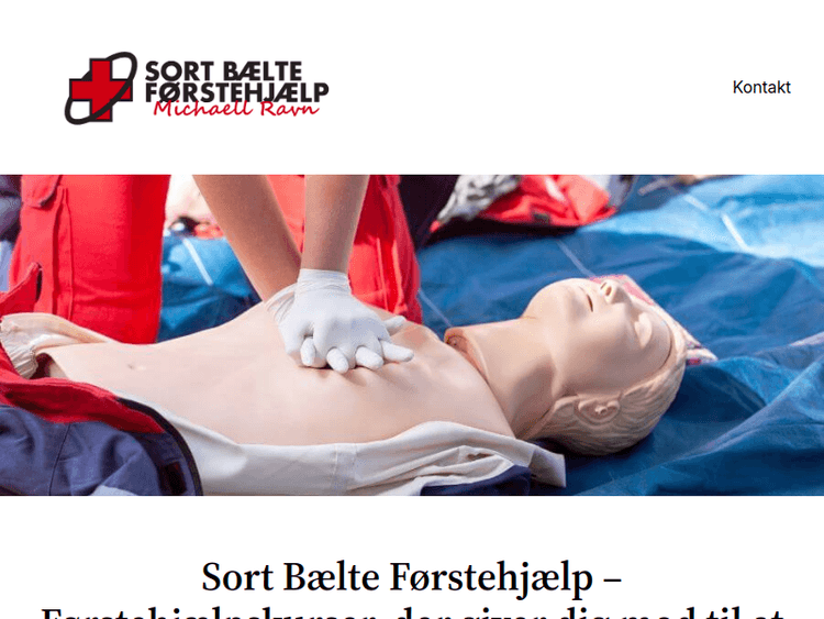 Sortbaeltefoerstehjaelp