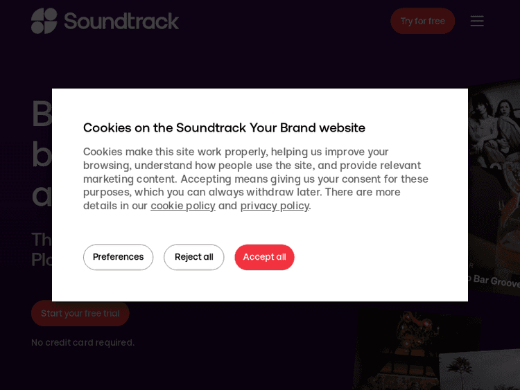 Soundtrackyourbrand