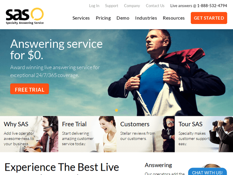 Specialtyansweringservice