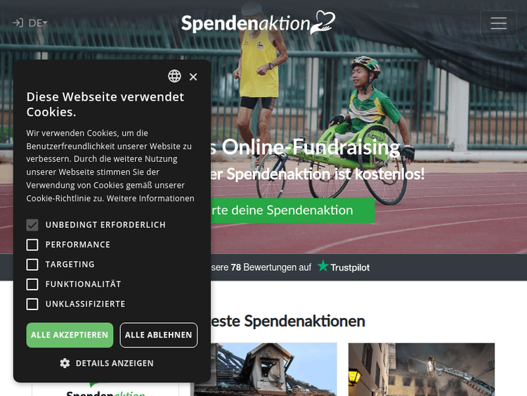 Spendenaktion
