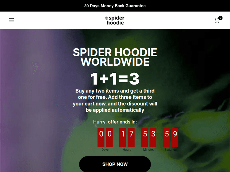 Spiderhoodie