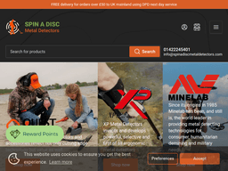 Spinadiscmetaldetectors