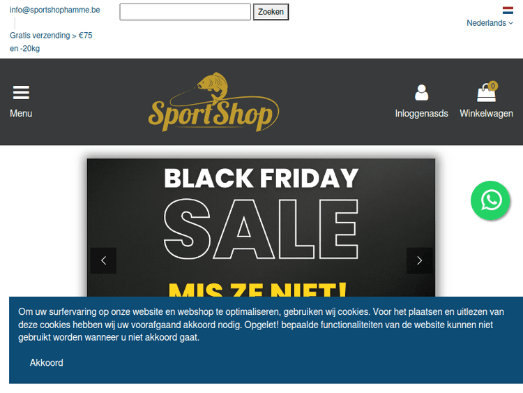 Sportshophamme