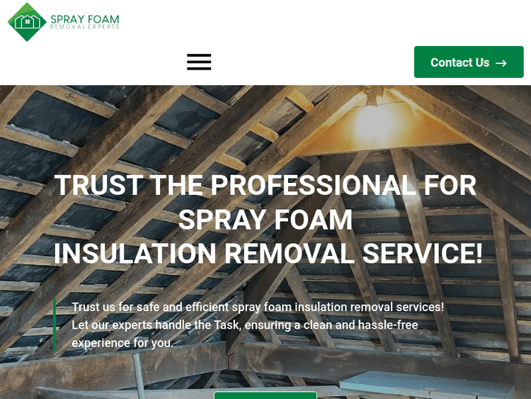 Sprayfoamremovalexperts