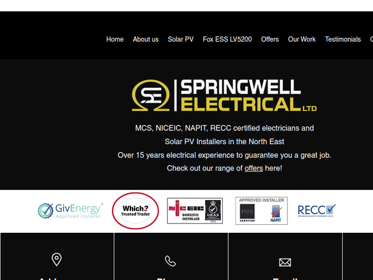 Springwellelectrical