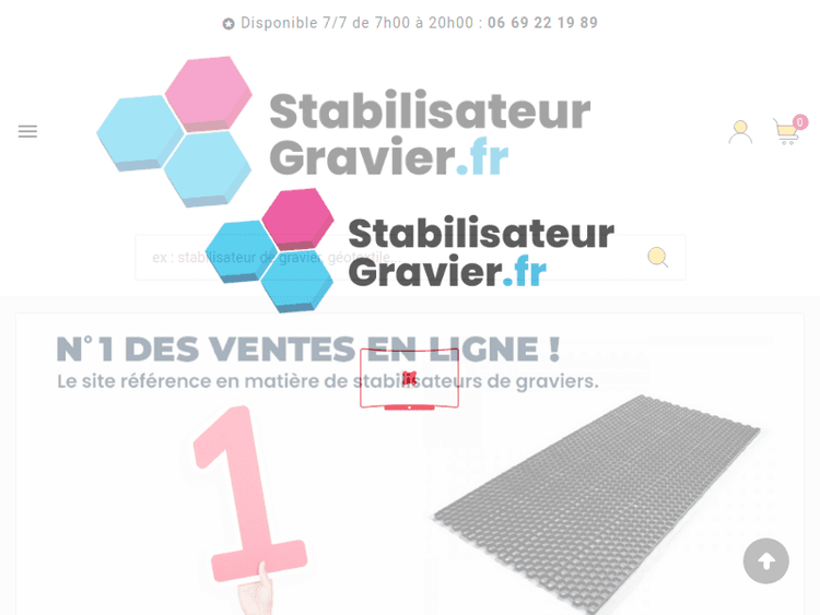Stabilisateur-gravier