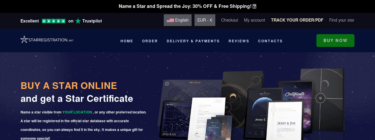 Starregistration