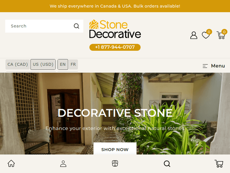 Stonedecorative