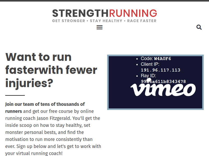 Strengthrunning