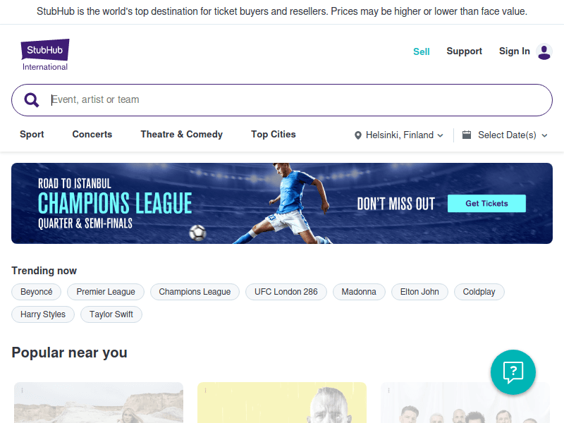 Stubhub