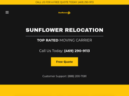 Sunflowerrelocation